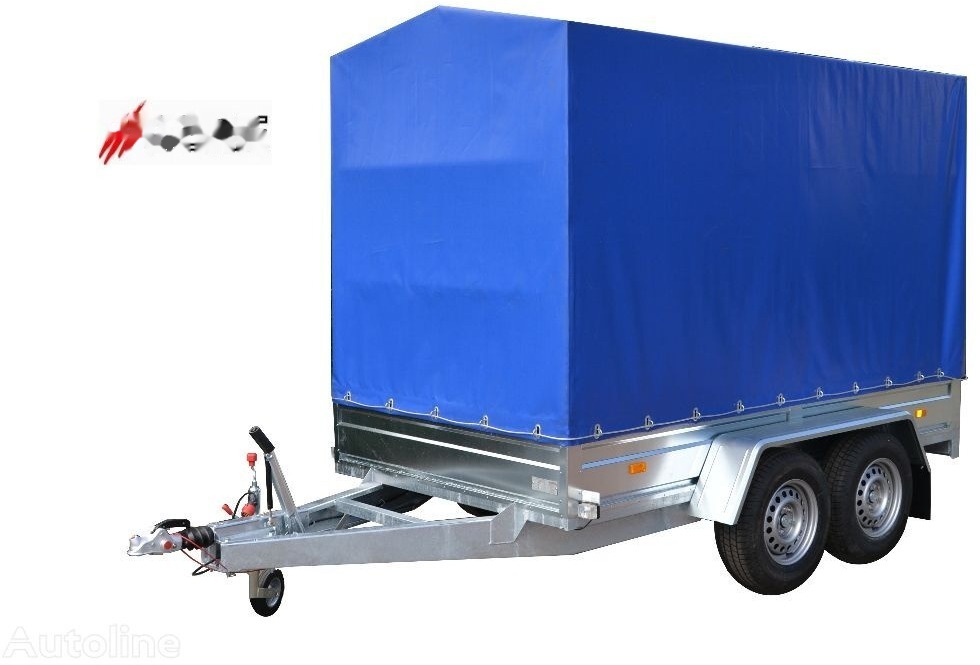 Gewe P3500 C/1, hamowana 2,6x1,3m - Remolque con toldo: foto 3 Gewe P3500 C/1, hamowana 2,6x1,3m - Remolque con toldo: foto 3