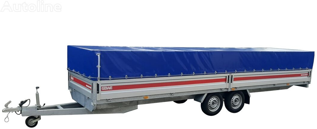 Gewe PD750 C, długość 6 m - Remolque plataforma/ Caja abierta: foto 5 Gewe PD750 C, długość 6 m - Remolque plataforma/ Caja abierta: foto 5