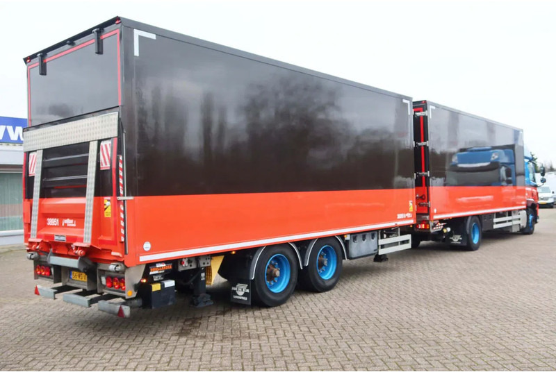 DAF CF 410 Bakwagen+Trailer met klep 2.000 kg. 6 Stuks in voorraad. Price 49.500,-- euro netto. - Camión caja cerrada: foto 3 DAF CF 410 Bakwagen+Trailer met klep 2.000 kg. 6 Stuks in voorraad. Price 49.500,-- euro netto. - Camión caja cerrada: foto 3