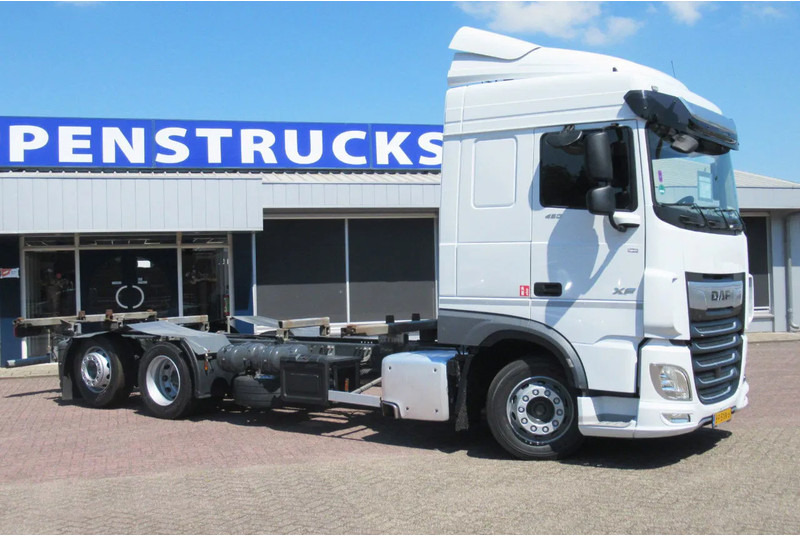 Camión portacontenedore/ Intercambiable DAF XF 450 FAR BDF Systeem: foto 17