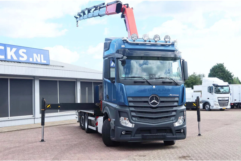 Mercedes-Benz Actros 2542 L Openwagen+Kraan Palginer PK 3302 EH - Camión grúa: foto 2 Mercedes-Benz Actros 2542 L Openwagen+Kraan Palginer PK 3302 EH - Camión grúa: foto 2