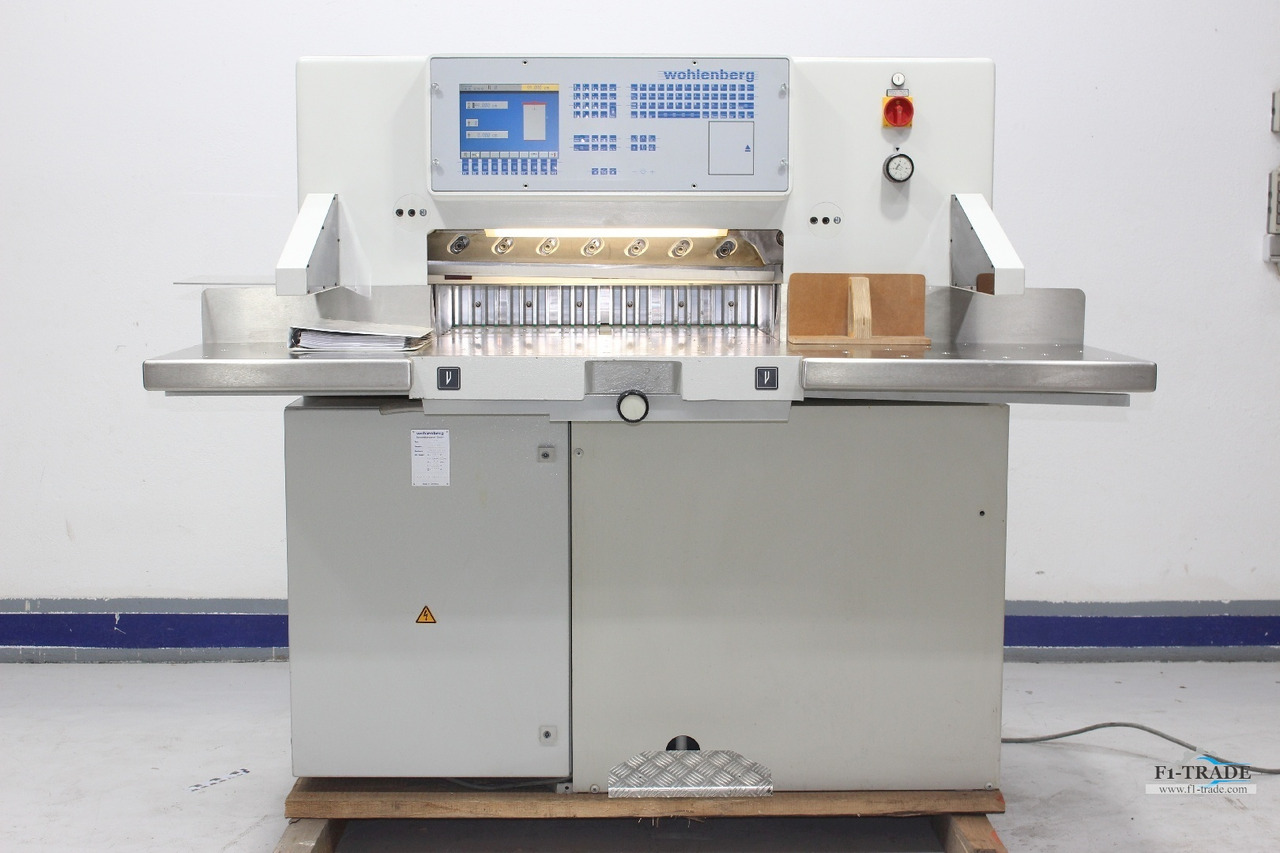 Wohlenberg CUT-Tec 76 - Máquina de corte de papel: foto 1 Wohlenberg CUT-Tec 76 - Máquina de corte de papel: foto 1