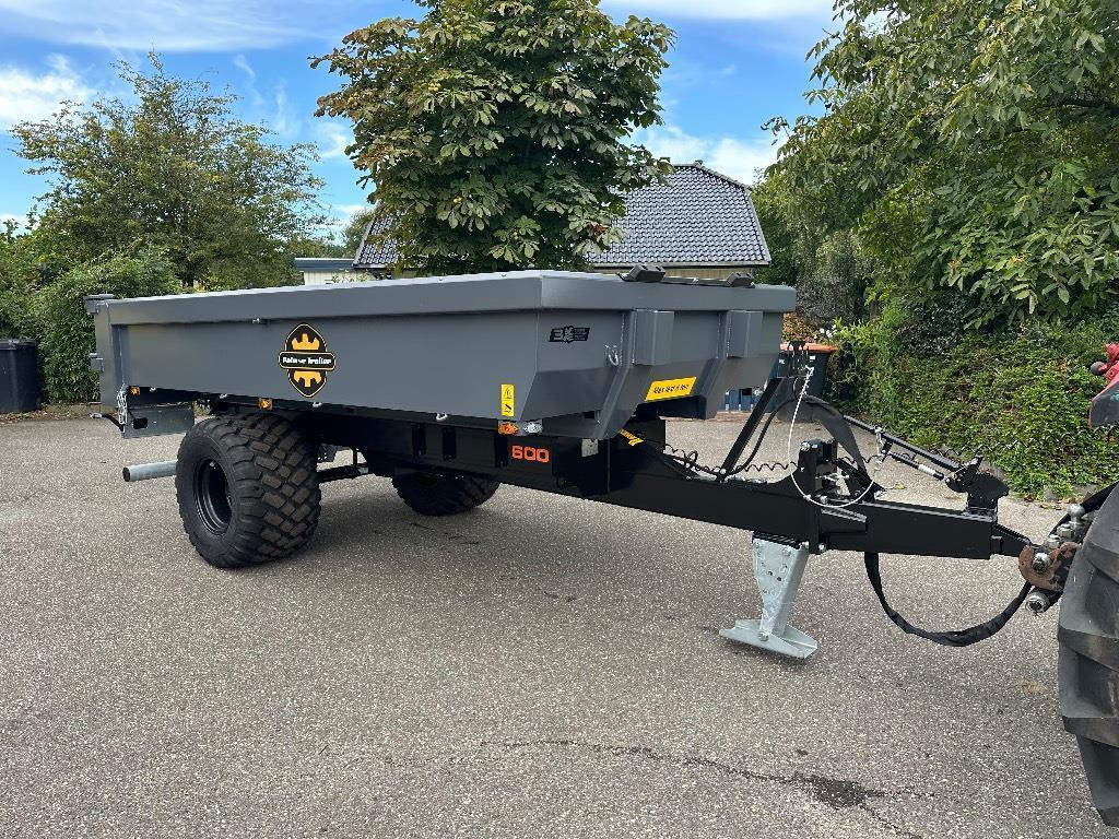 Palmse Trailer PT600E-1A bakkenwagen bakkenkar kipper dumper - Remolque volquete: foto 1 Palmse Trailer PT600E-1A bakkenwagen bakkenkar kipper dumper - Remolque volquete: foto 1