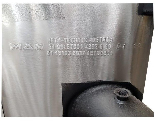 Katalysator Euro 5 MAN TGX - 12.4 - 81.15103.6037 , 81.15103.6065 , 81.15103.0098 - Convertidor catalítico para Camión: foto 3 Katalysator Euro 5 MAN TGX - 12.4 - 81.15103.6037 , 81.15103.6065 , 81.15103.0098 - Convertidor catalítico para Camión: foto 3