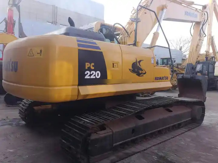 Excavadora de cadenas 2022 model Komatsu 22 ton PC220-8 crawler digger PC200 Cheap used Original Japan PC220-8N crawler excavator original: foto 6