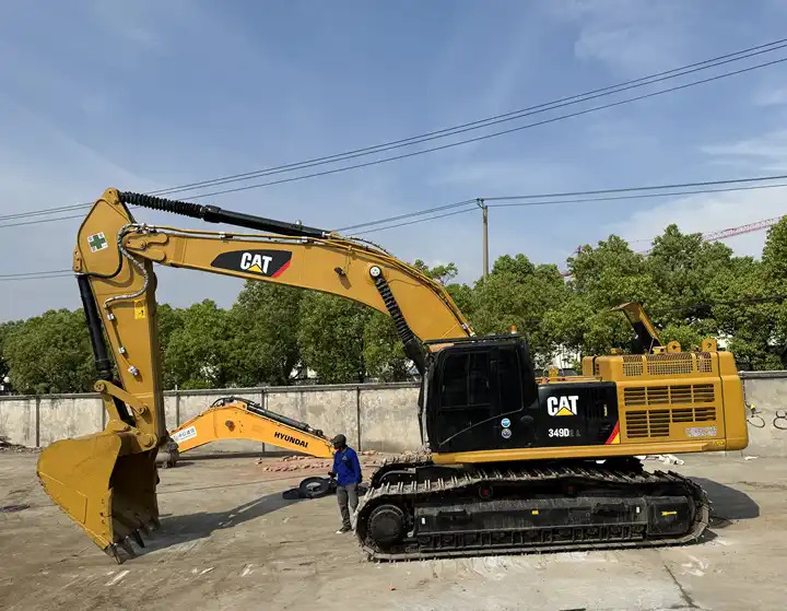 Heavy Duty Caterpillar Digging Machinery Excellent Working Condition Used Cat 349d Excavator In Shanghai - Excavadora de cadenas: foto 1 Heavy Duty Caterpillar Digging Machinery Excellent Working Condition Used Cat 349d Excavator In Shanghai - Excavadora de cadenas: foto 1