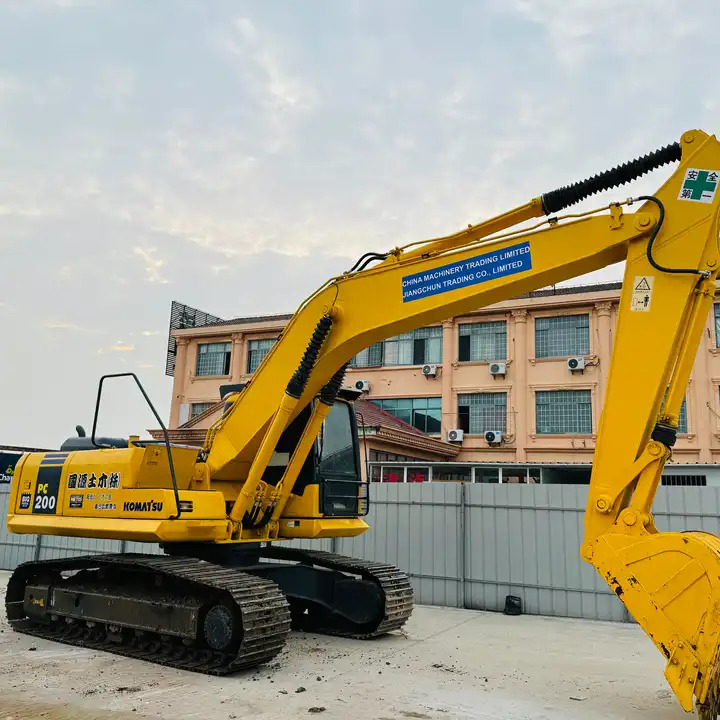 Original Japan Used Crawler Excavator Komatsu Pc200lc-7 Pc220lc-7 A/c Cabin In Shanghai - Excavadora de cadenas: foto 1 Original Japan Used Crawler Excavator Komatsu Pc200lc-7 Pc220lc-7 A/c Cabin In Shanghai - Excavadora de cadenas: foto 1