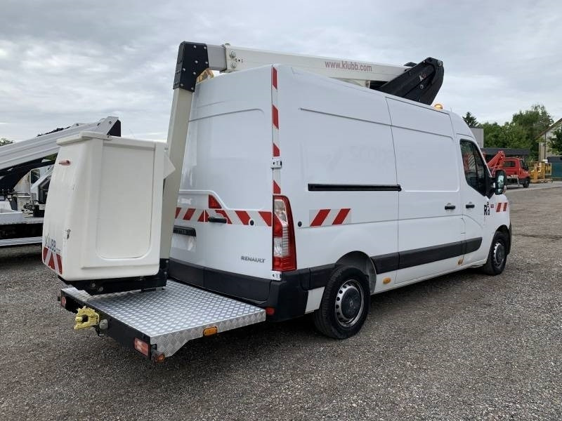 Camión con plataforma elevadora Renault Master Klubb K32 - 12,5 m, 120 kg: foto 6