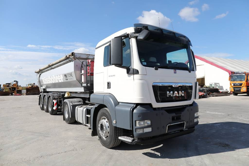 MAN TGS 18.440 4x2 BLS-TS Truck + Kässbohrer DL 3 Tipp - Cabeza tractora: foto 1 MAN TGS 18.440 4x2 BLS-TS Truck + Kässbohrer DL 3 Tipp - Cabeza tractora: foto 1