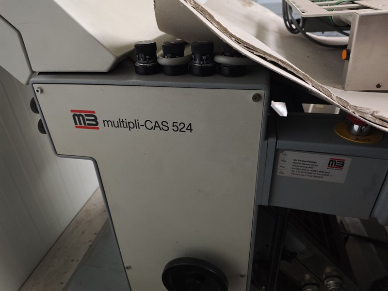 MB Bäuerle CAS 524 | 1995 - Plegadora de papel: foto 4 MB Bäuerle CAS 524 | 1995 - Plegadora de papel: foto 4