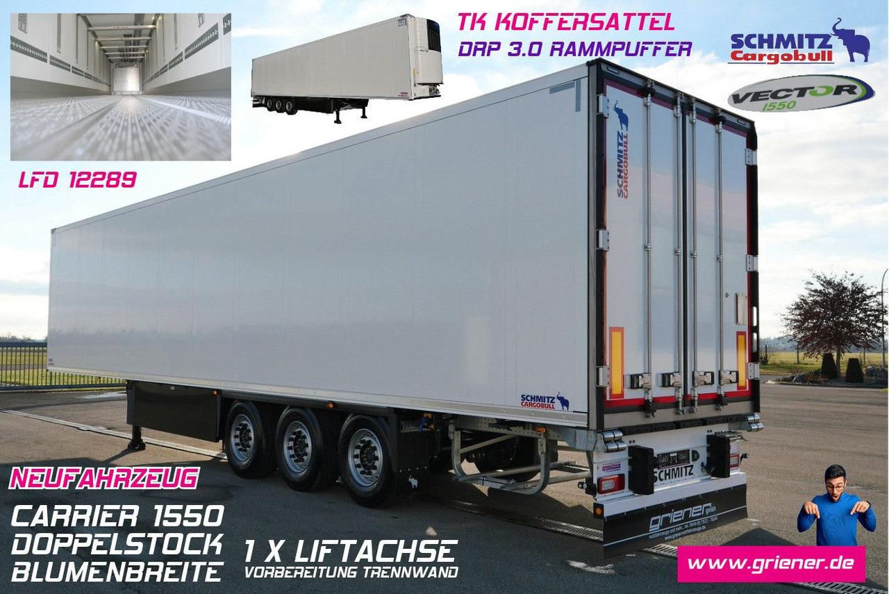 Schmitz Cargobull SKO 24/FP 45 cool /V7 / DOPPELSTOCK/DRP/ 1550 - Semirremolque caja cerrada: foto 1 Schmitz Cargobull SKO 24/FP 45 cool /V7 / DOPPELSTOCK/DRP/ 1550 - Semirremolque caja cerrada: foto 1
