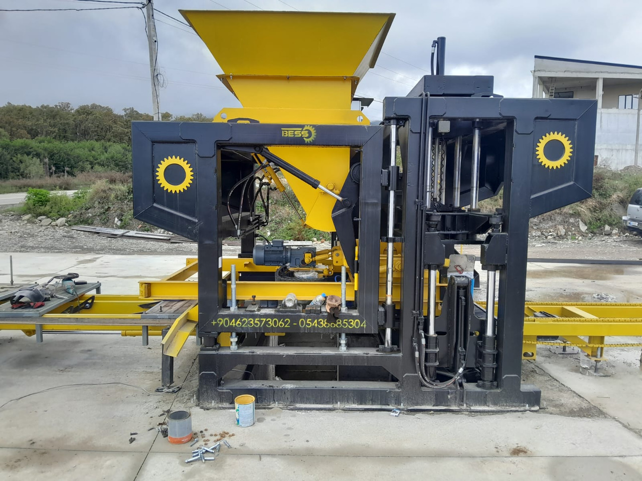 Automatic Concrete Block Machine | PRS-600 - Máquina bloquera: foto 2 Automatic Concrete Block Machine | PRS-600 - Máquina bloquera: foto 2