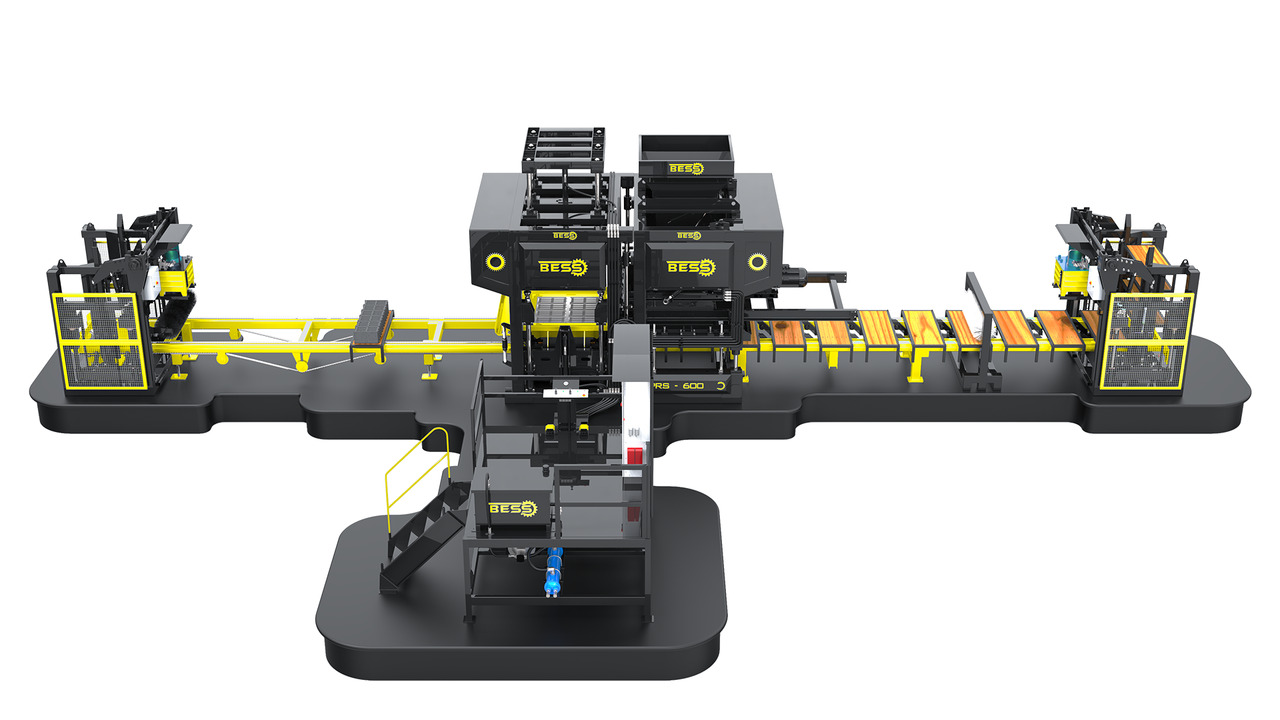 Fully Automatic Hollow Block Machine | PRS-600 - Máquina bloquera: foto 5 Fully Automatic Hollow Block Machine | PRS-600 - Máquina bloquera: foto 5