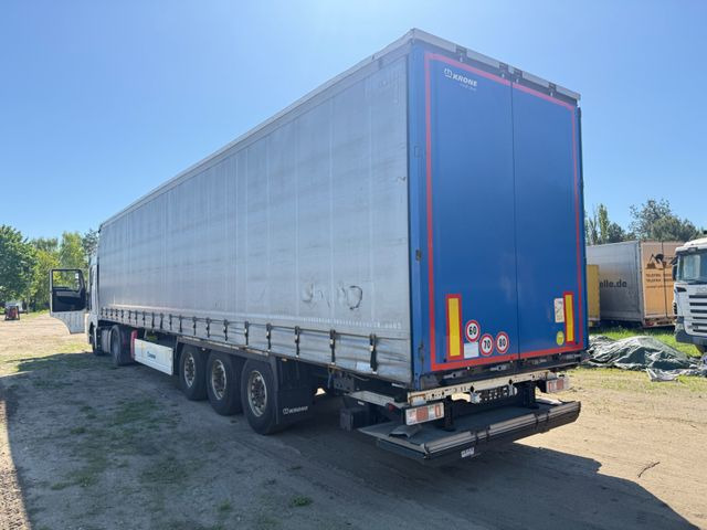 Krone SD mit Ladebordwand - Semirremolque lona: foto 5 Krone SD mit Ladebordwand - Semirremolque lona: foto 5