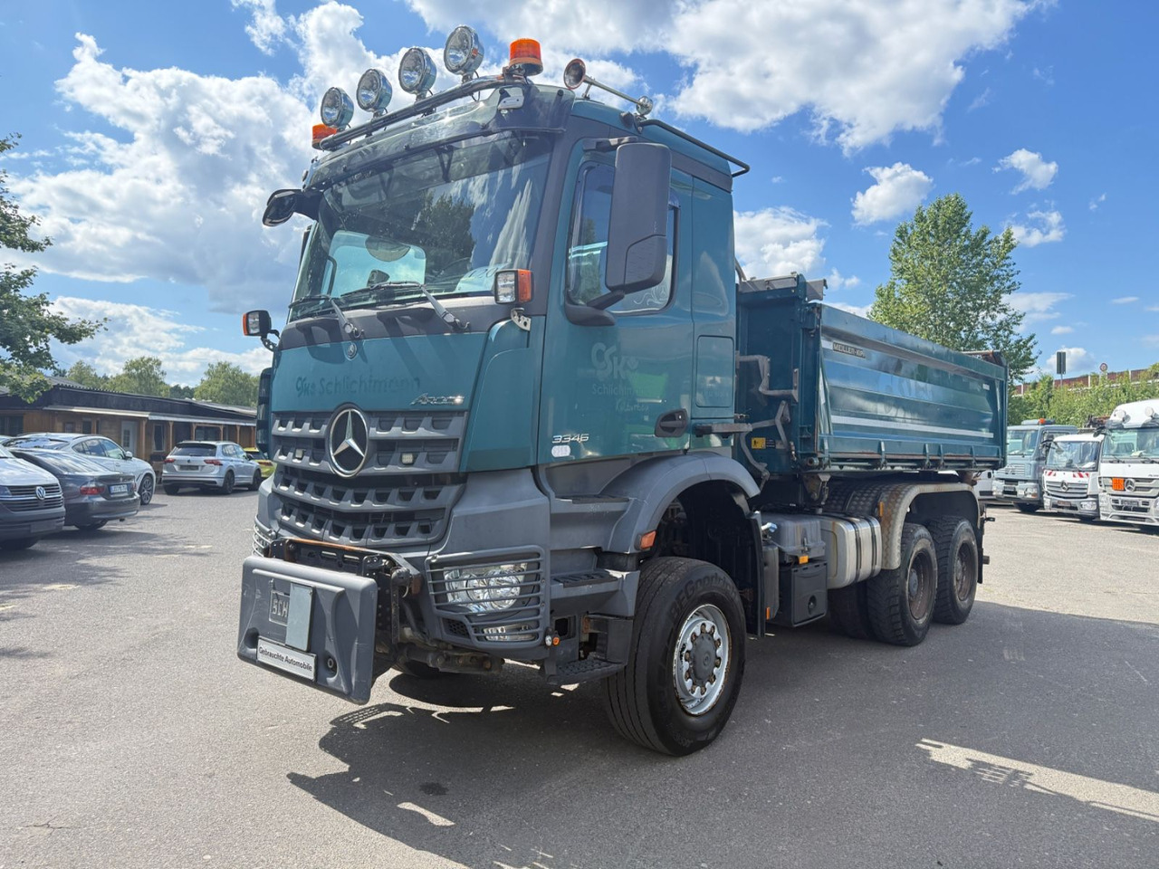 Mercedes-Benz Arocs 3346 Kipper 6x6 - Camión volquete: foto 3 Mercedes-Benz Arocs 3346 Kipper 6x6 - Camión volquete: foto 3