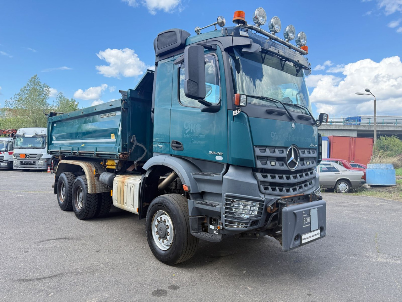 Mercedes-Benz Arocs 3346 Kipper 6x6 - Camión volquete: foto 2 Mercedes-Benz Arocs 3346 Kipper 6x6 - Camión volquete: foto 2