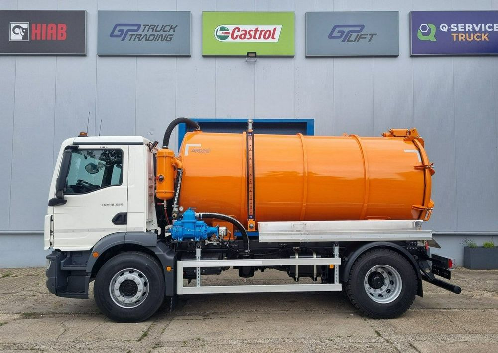 MAN TGM 18.250, zabudowa asenizacyjna Janco/GP Lift - Camión de basura: foto 2 MAN TGM 18.250, zabudowa asenizacyjna Janco/GP Lift - Camión de basura: foto 2