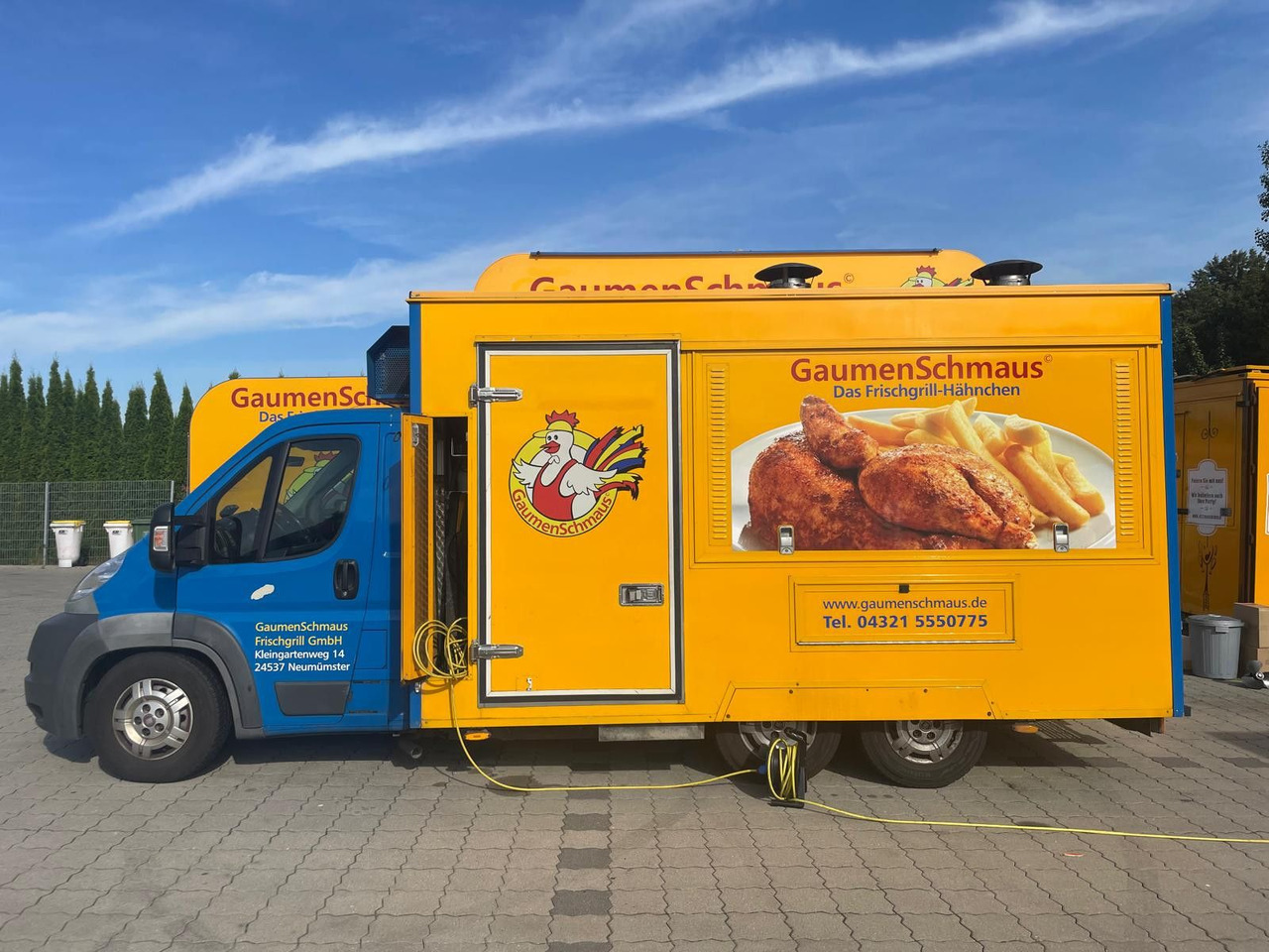 Fiat Hähnchengrill mobil Foodtruck - Camión tienda: foto 2 Fiat Hähnchengrill mobil Foodtruck - Camión tienda: foto 2
