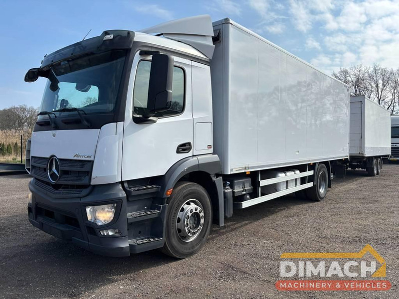 Mercedes-Benz Actros 1833 4x2 - aanhanger koffer, Euro 6 - Camión caja cerrada: foto 3 Mercedes-Benz Actros 1833 4x2 - aanhanger koffer, Euro 6 - Camión caja cerrada: foto 3