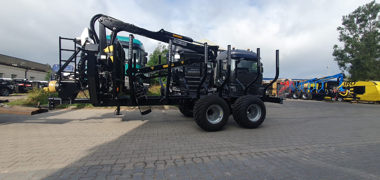 HYDROFAST Przyczepa leśna / Timber trailer /  Holzanhänger /  Remorque à bois  / Remolque para madera - Remolque forestal: foto 2 HYDROFAST Przyczepa leśna / Timber trailer /  Holzanhänger /  Remorque à bois  / Remolque para madera - Remolque forestal: foto 2