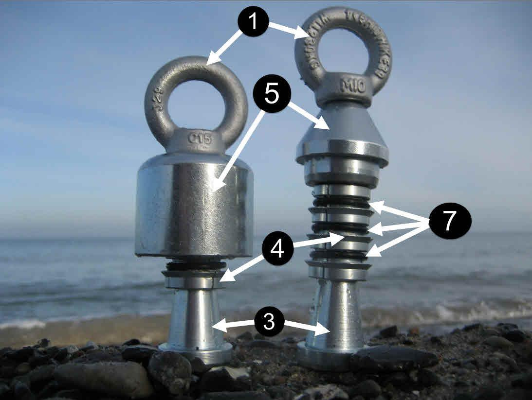 Hd Pe Rohrziehkopf Pulling Heads Towing Heads - Recambio para Perforadora direccional horizontal: foto 5 Hd Pe Rohrziehkopf Pulling Heads Towing Heads - Recambio para Perforadora direccional horizontal: foto 5