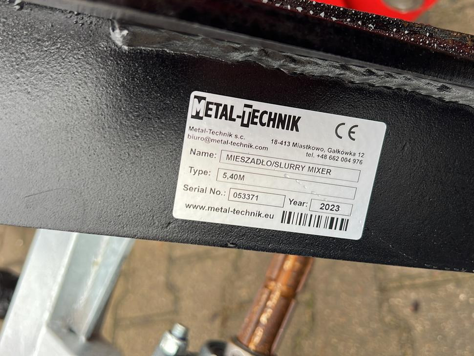 METAL-TECHNIK Güllemixer / Slurry agitator / Agitateur de lisier / Miscelatore / Смеситель жидкого удобрения / Mieszadło do gnojowicy 5,4 m - Maquinaria para fertilización: foto 4 METAL-TECHNIK Güllemixer / Slurry agitator / Agitateur de lisier / Miscelatore / Смеситель жидкого удобрения / Mieszadło do gnojowicy 5,4 m - Maquinaria para fertilización: foto 4