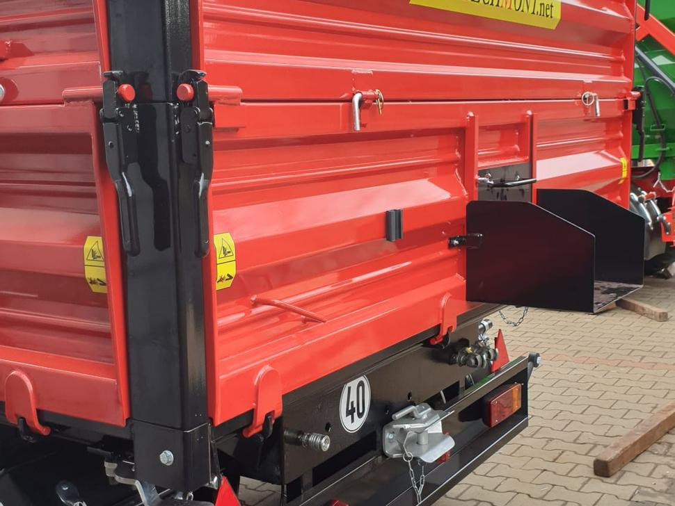 Remolque volquete agrícola nuevo Techmont Anhänger / Trailer / Remorque / Rimorchio / Прицеп двухосный тандем / Przyczepa tandem PTTCW 310 10 t: foto 13