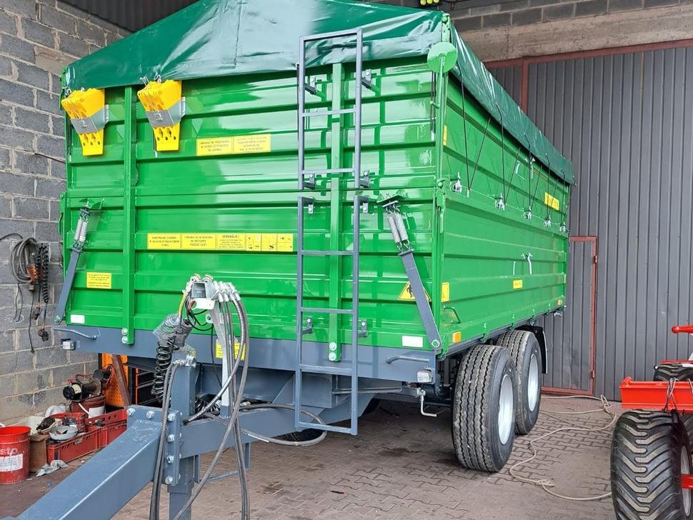 Remolque volquete agrícola nuevo Techmont Anhänger / Trailer / Remorque / Rimorchio / Прицеп двухосный тандем / Przyczepa tandem PTTCW 310 10 t: foto 29
