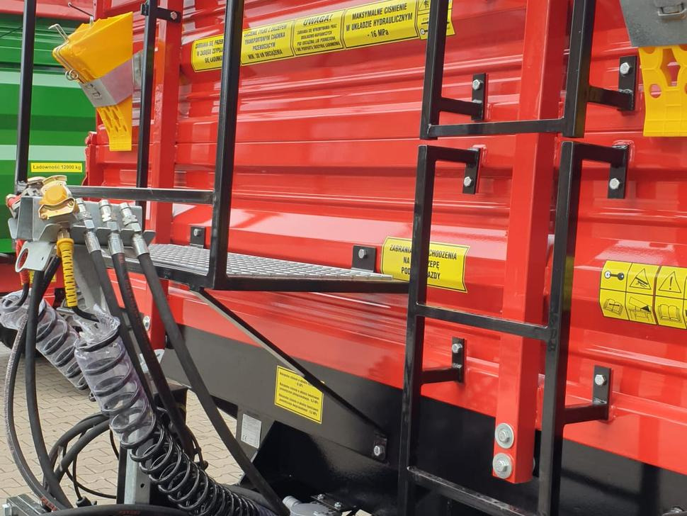 Remolque volquete agrícola nuevo Techmont Anhänger / Trailer / Remorque / Rimorchio / Прицеп двухосный тандем / Przyczepa tandem PTTCW 310 10 t: foto 18