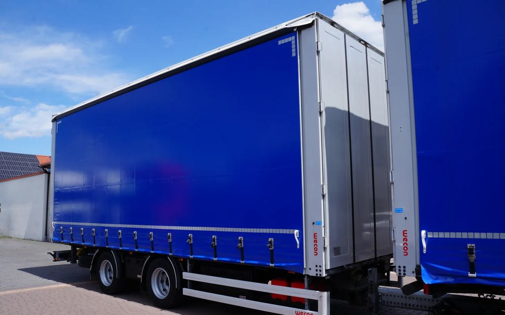 DAF XF 480 EURO 6 ZESTAW TANDEM PRZEJAZDOWY 120 M3 7,7 M + 7,7 M WECON - Camión lona: foto 4 DAF XF 480 EURO 6 ZESTAW TANDEM PRZEJAZDOWY 120 M3 7,7 M + 7,7 M WECON - Camión lona: foto 4