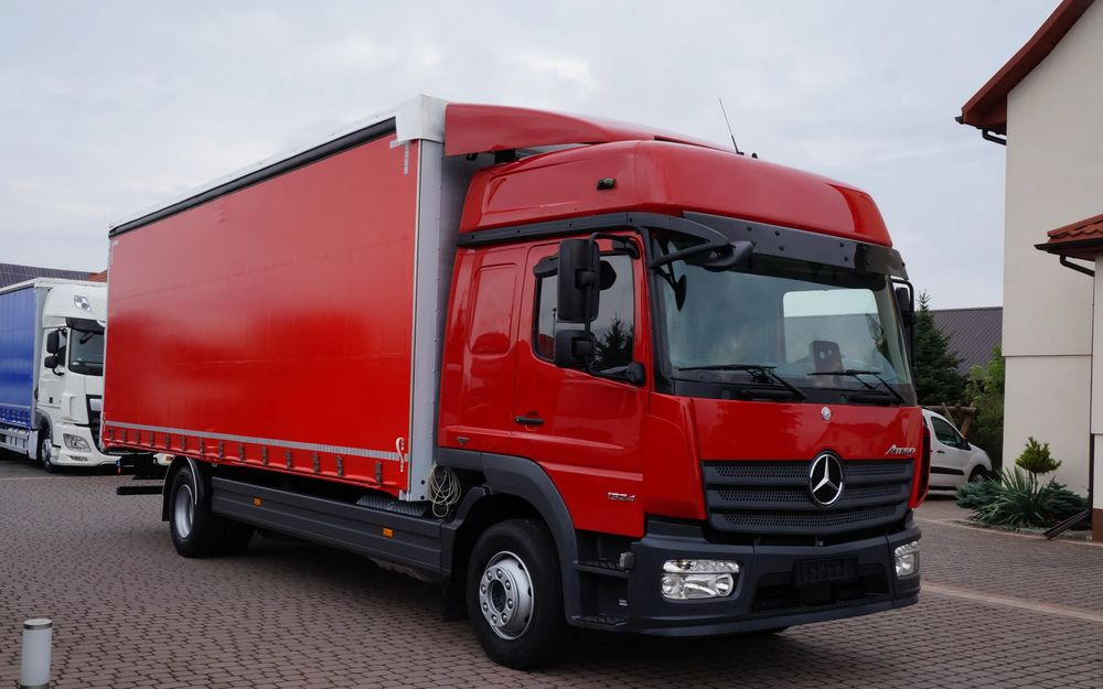 Mercedes-Benz ATEGO 1324 EURO 6 SYPIALNY FIRANKA 18 PALET ŁAD 7.000 KG 1330 - Camión lona: foto 1 Mercedes-Benz ATEGO 1324 EURO 6 SYPIALNY FIRANKA 18 PALET ŁAD 7.000 KG 1330 - Camión lona: foto 1