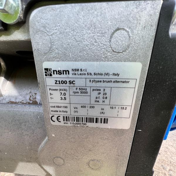 Generador industriale PRAMAC E8000 Groupe électrogène: foto 9