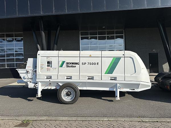 2022 SCHWING SP 7500 E -250 kw trailer pump - Bomba de hormigon estacionaria: foto 1 2022 SCHWING SP 7500 E -250 kw trailer pump - Bomba de hormigon estacionaria: foto 1