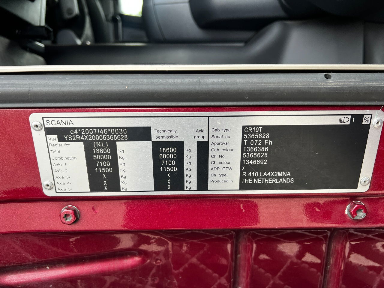 Cabeza tractora Scania R410 Topline, Euro 6: foto 8 Cabeza tractora Scania R410 Topline, Euro 6: foto 8