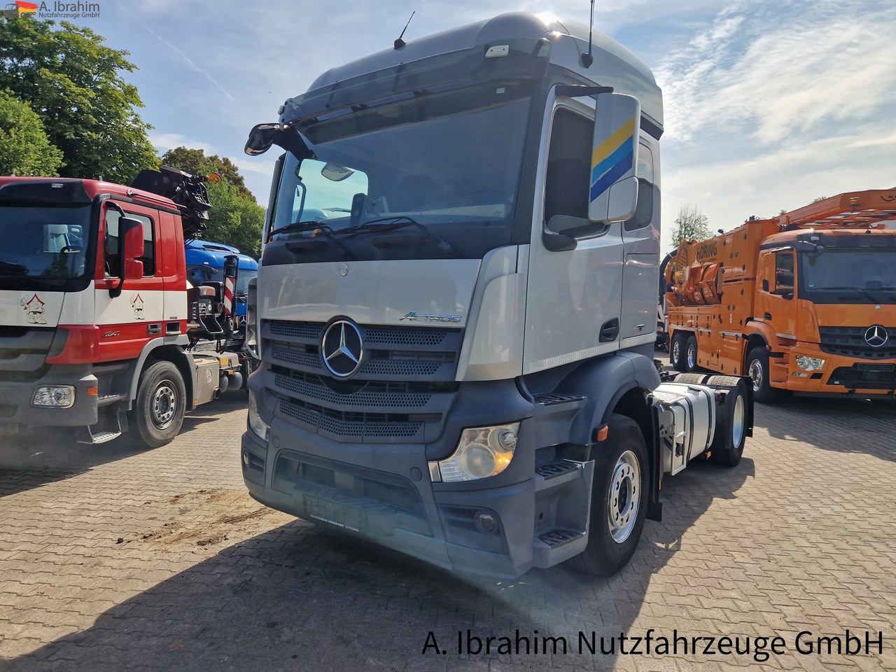 Cabeza tractora Mercedes-Benz 1845 Retarder, Klima, Navi Schneeketten, Euro 5: foto 8