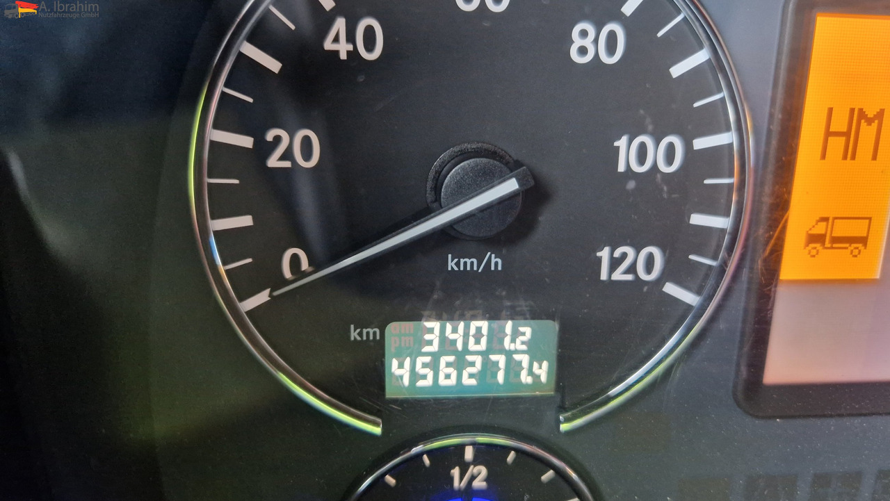 Mercedes-Benz 2541L Baustoff mit HIAB 122, Palettengabel Lift-Lenkachse, mp3 - Camión grúa, Camión caja abierta: foto 4 Mercedes-Benz 2541L Baustoff mit HIAB 122, Palettengabel Lift-Lenkachse, mp3 - Camión grúa, Camión caja abierta: foto 4