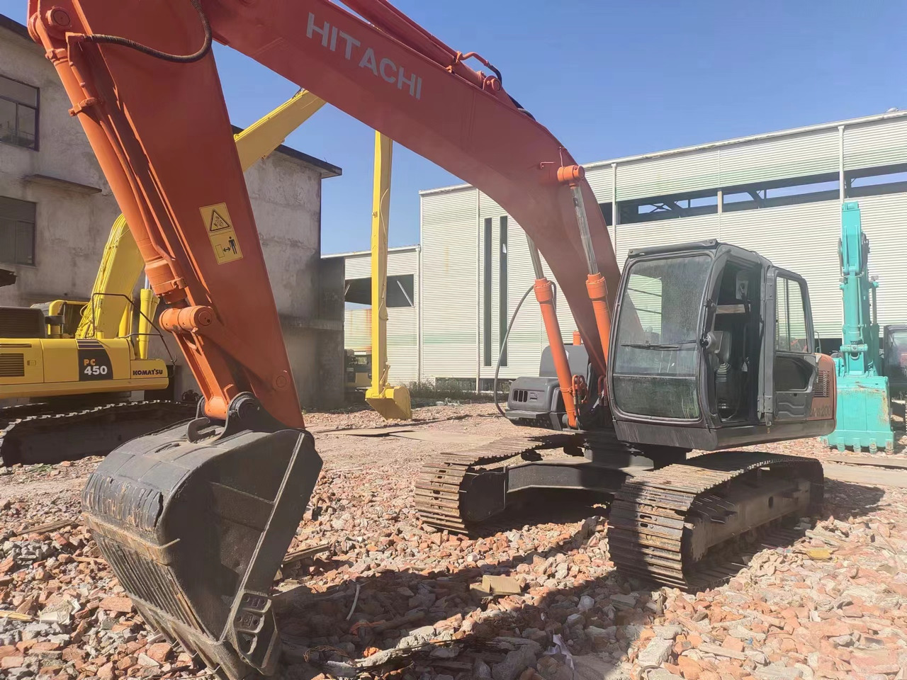 HITACHI ZX200 - Excavadora de cadenas: foto 4 HITACHI ZX200 - Excavadora de cadenas: foto 4