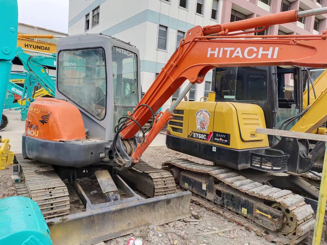 HITACHI ZX40U - Miniexcavadora: foto 4 HITACHI ZX40U - Miniexcavadora: foto 4