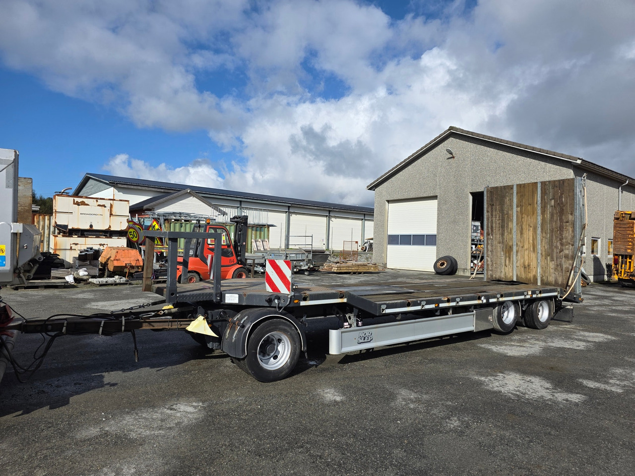 Remolque góndola rebajadas Fliegl Maskinhenger: foto 1