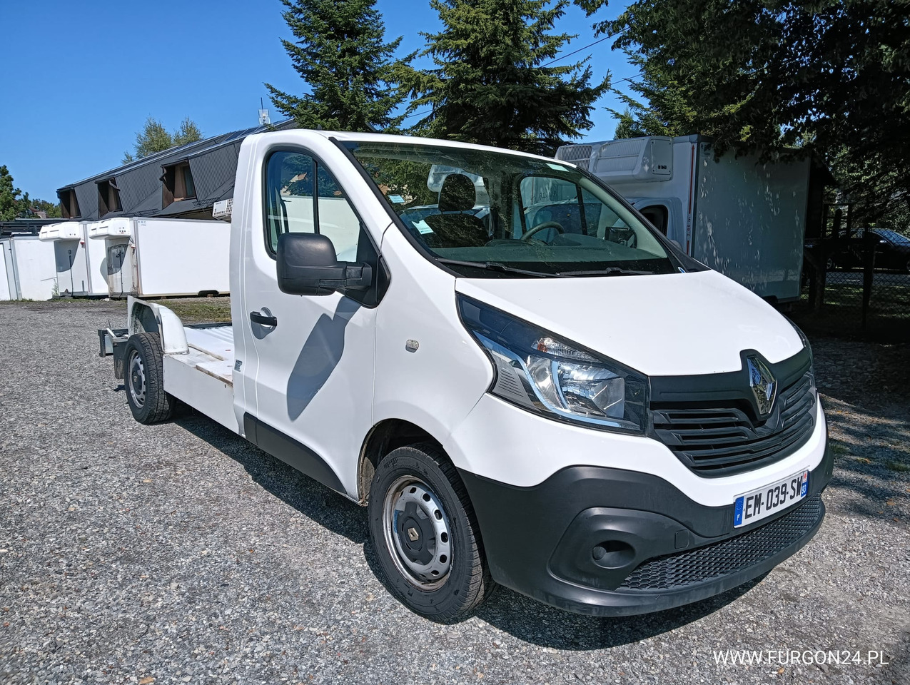 RENAULT TRAFIC PLATFORMA DO ZABUDOWY NR 871 - Furgoneta: foto 3 RENAULT TRAFIC PLATFORMA DO ZABUDOWY NR 871 - Furgoneta: foto 3