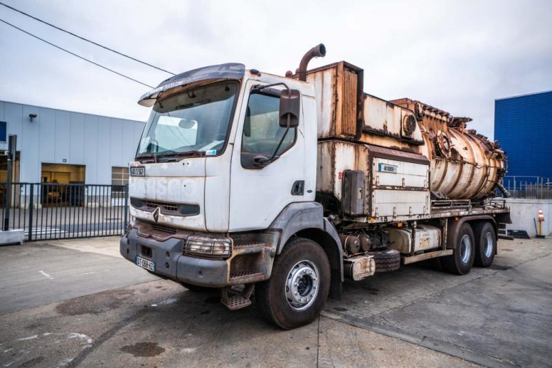 Limpieza de alcantarillado Renault KERAX 385 // CITERNE ASPIRATRICE: foto 1