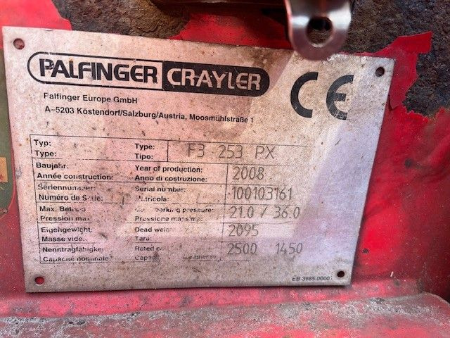 Carretilla elevadora Palfinger F3-253PX Allrad: foto 6