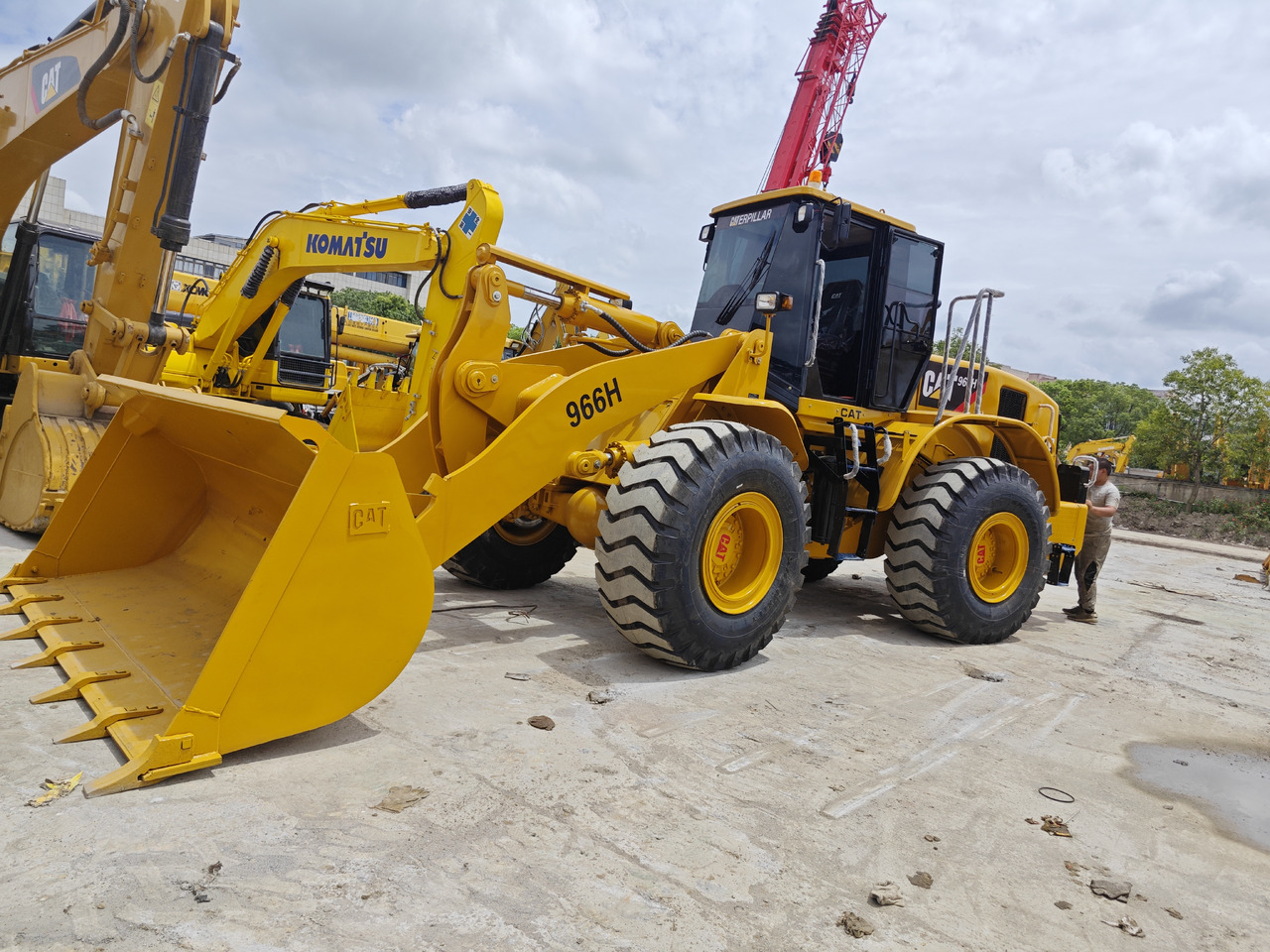 CATERPILLAR 966H used cat wheel loader - Cargadora de ruedas: foto 1 CATERPILLAR 966H used cat wheel loader - Cargadora de ruedas: foto 1