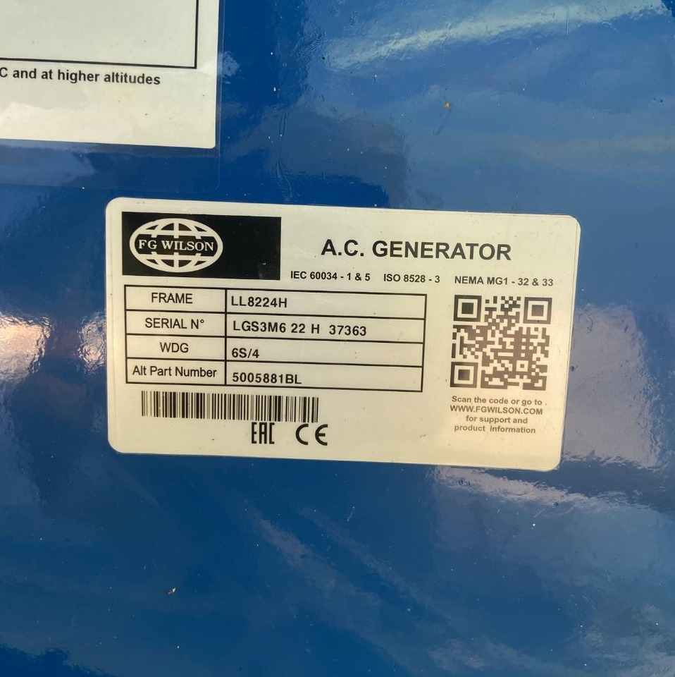 Generador industriale nuevo FG Wilson P1250-1 - 1250 kVA Open Genset - DPX-16028-O: foto 20