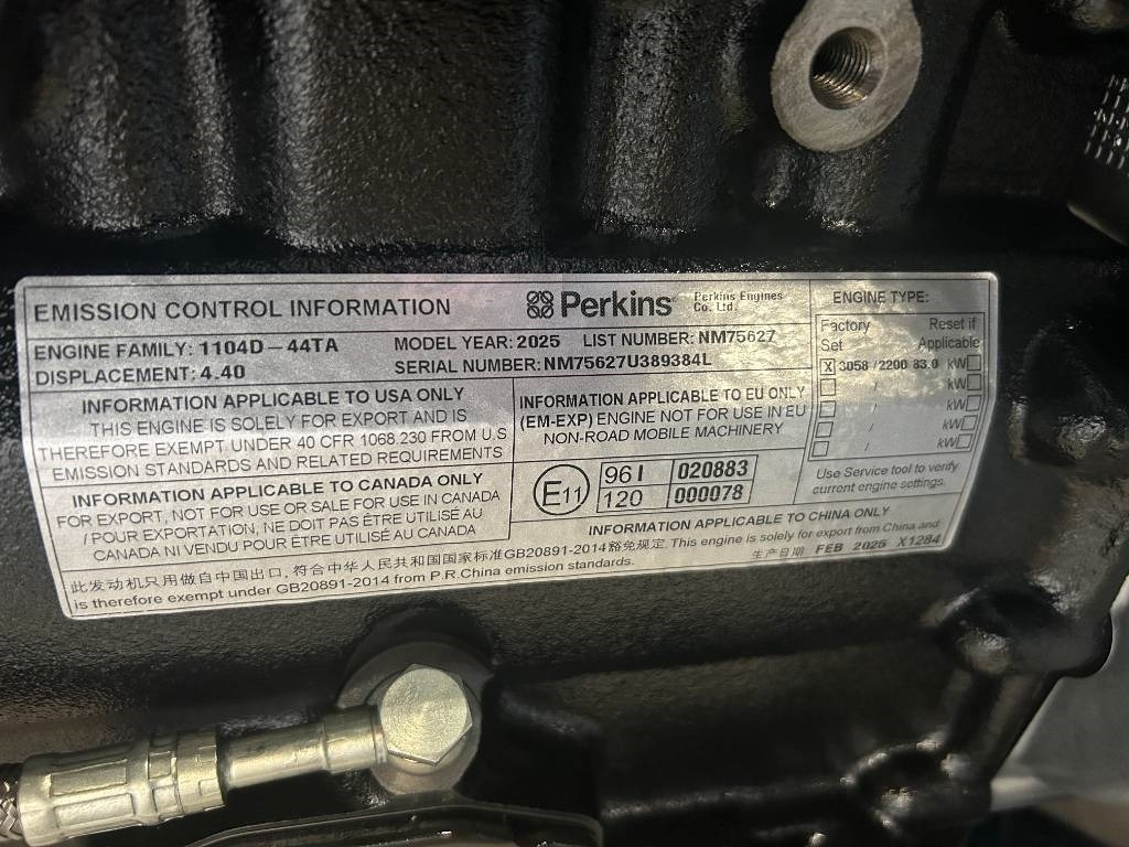 Perkins 1104D-44TA - Diesel Engine - New - DPX-25088 - Motor para Maquinaria de construcción: foto 5 Perkins 1104D-44TA - Diesel Engine - New - DPX-25088 - Motor para Maquinaria de construcción: foto 5