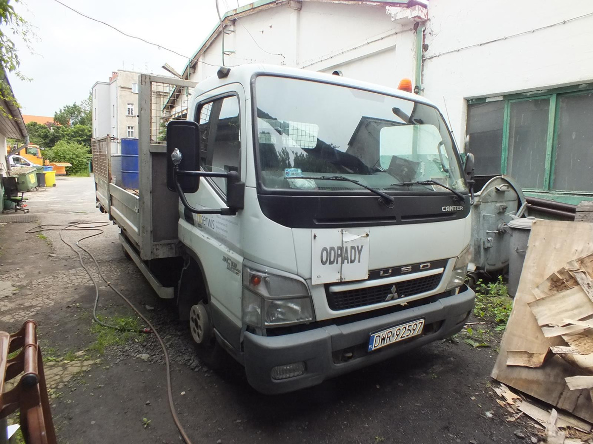 Camión caja abierta MITSUBISHI CANTER SKRZYNIA: foto 1