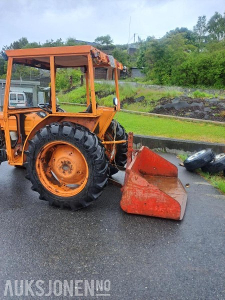1974 Fiat 350 traktor med brøyteskjær - Tractor: foto 5 1974 Fiat 350 traktor med brøyteskjær - Tractor: foto 5