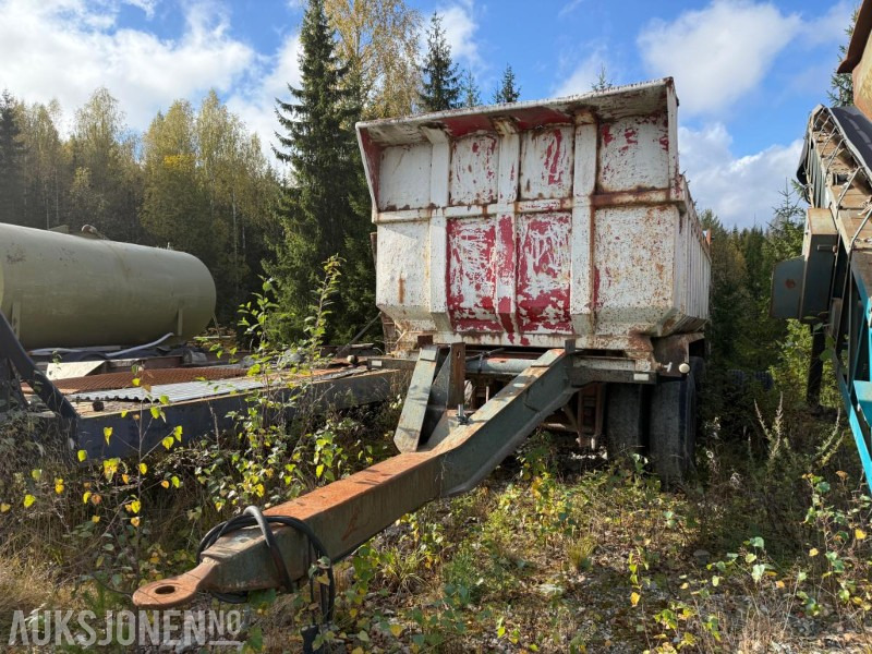 1978 Dapa 20T. M/dumperkasse - Remolque volquete: foto 1 1978 Dapa 20T. M/dumperkasse - Remolque volquete: foto 1