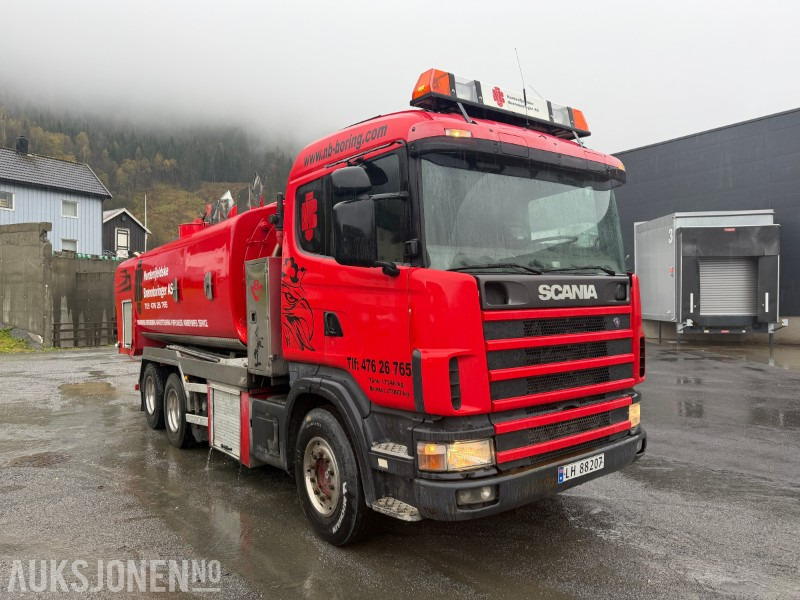 1999 Scania R124 Spyle/sugebil med Korp & Sönn påbygg - Limpieza de alcantarillado: foto 2 1999 Scania R124 Spyle/sugebil med Korp & Sönn påbygg - Limpieza de alcantarillado: foto 2