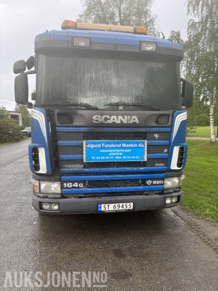 2002 Scania R164GB6X2 Kranbil, 23tm kran, Rep. Objekt - Camión grúa: foto 2 2002 Scania R164GB6X2 Kranbil, 23tm kran, Rep. Objekt - Camión grúa: foto 2